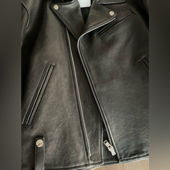 Isabel Marant's Bacem lamb leather jacket black NWT - Picture 11 of 14